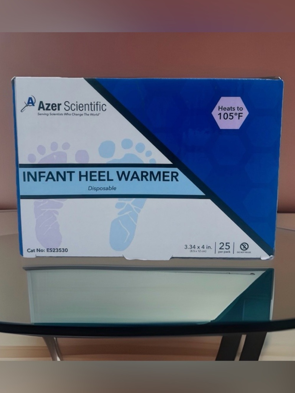23 Ct Disposable Infant Heel Warmer